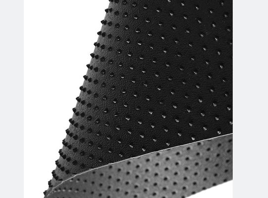 Feuille rugueuse de Geomembrane de HDPE avec le frottement élevé de coefficient de point de pilier