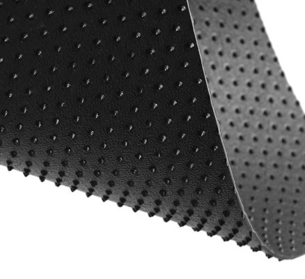 Membrane respirable imperméable de Geomembrane de pilier de HDPE texturisé de point