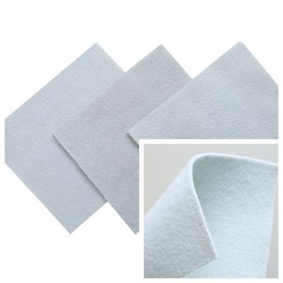 Textile tissé de polyester du tissu 500gr/M2 de géotextile perforé par aiguille non